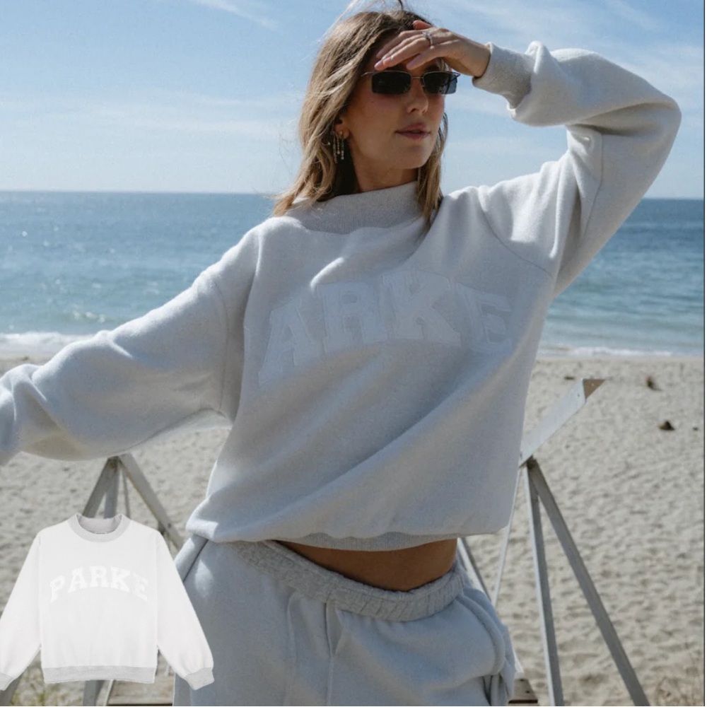 INSIDE OUT PARKE MOCKNECK NWOT🤍